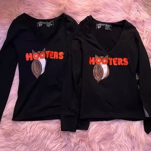 Black Hooters long sleeve
